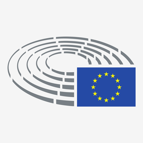 Logo of the European Parliament who published the PPWR Regulation for packaging and packaging waste